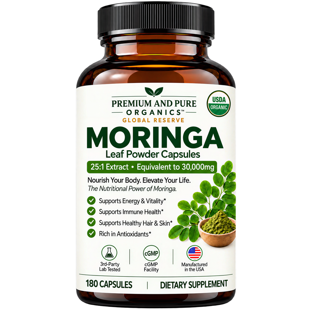 Organic Moringa Leaf